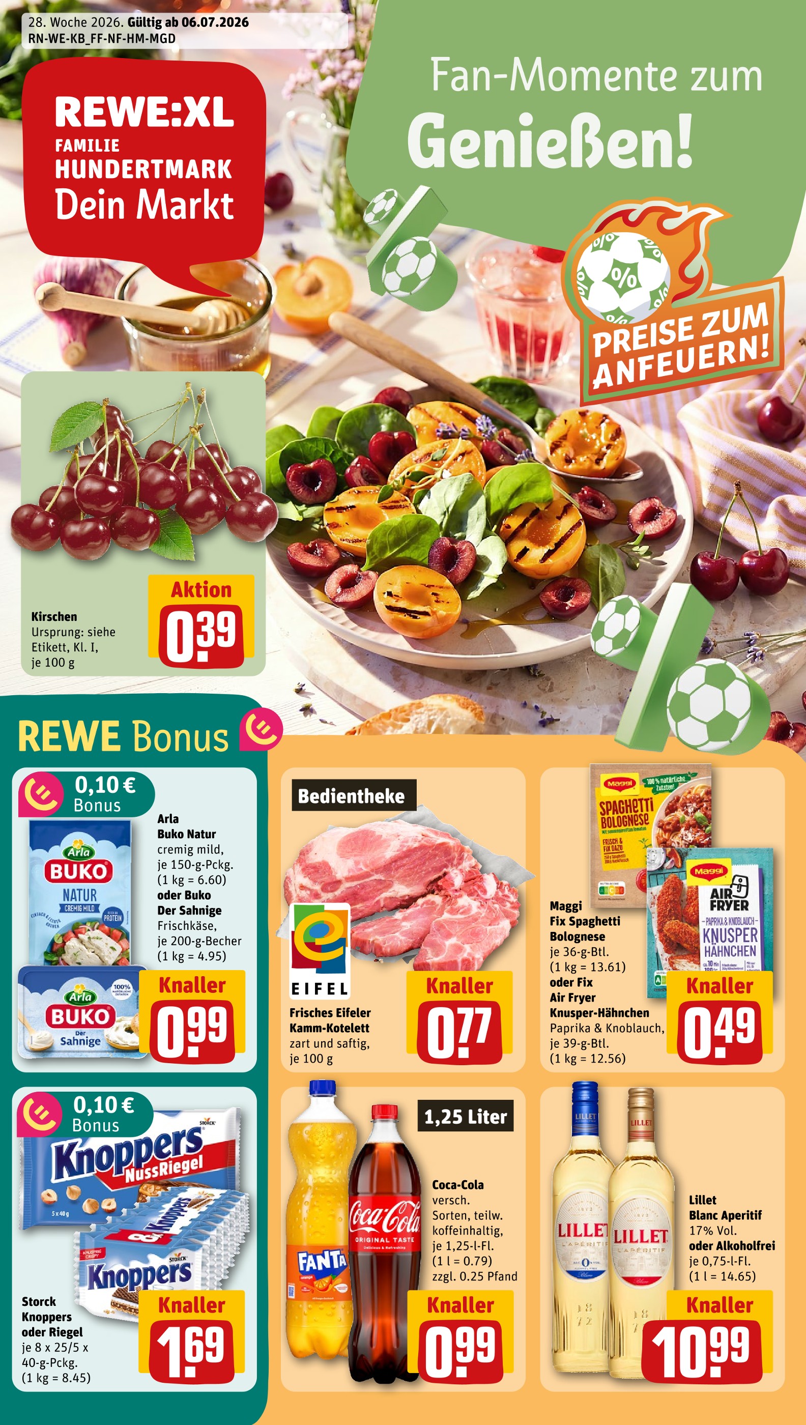 REWE Prospekt für Cochem: „Dein Markt”, 26 Seiten, 06.07.2026 - 11.07.2026